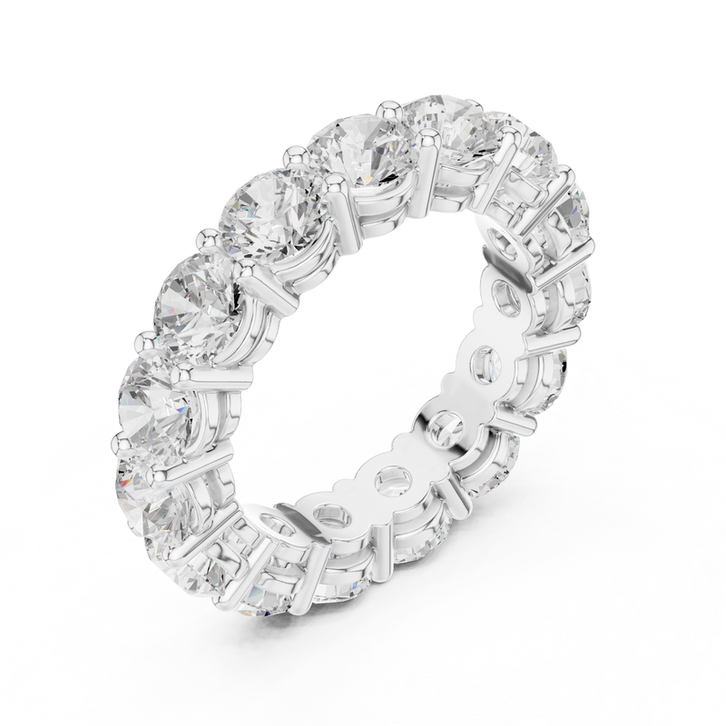 Ladies Ring DDLR-468@7 - White Gold - Image