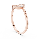 Ladies Ring DDLR-469@7 - Rose Gold - Image