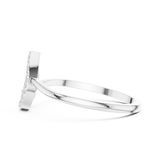 Ladies Ring DDLR-469@7 - White Gold - Image