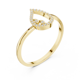 Ladies Ring DDLR-469@7 - Yellow Gold - Image