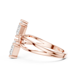 Ladies Ring DDLR-470@7 - Rose Gold - Image