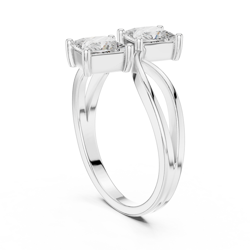 Ladies Ring DDLR-470@7 - White Gold - Image