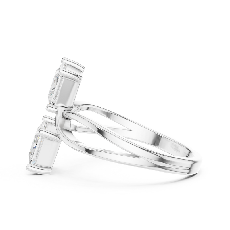 Ladies Ring DDLR-470@7 - White Gold - Image