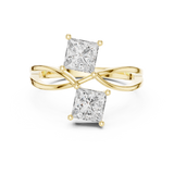 Ladies Ring DDLR-470@7 - Yellow Gold - Image