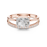 Ladies Ring DDLR-471@7 - Rose Gold - Image