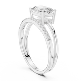 Ladies Ring DDLR-471@7 - White Gold - Image