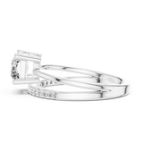 Ladies Ring DDLR-471@7 - White Gold - Image