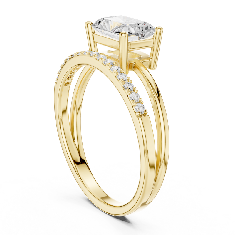 Ladies Ring DDLR-471@7 - Yellow Gold - Image