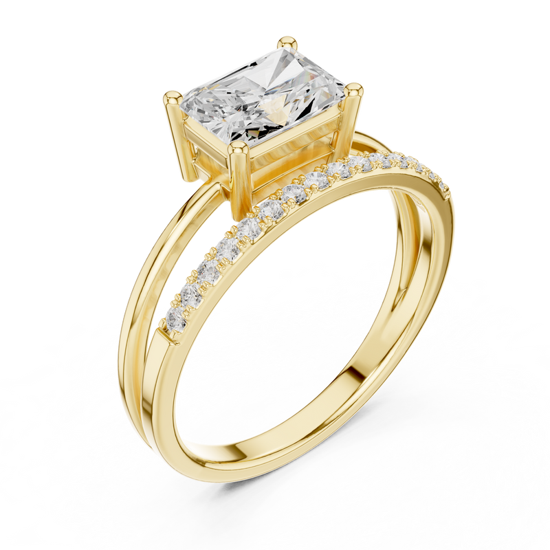 Ladies Ring DDLR-471@7 - Yellow Gold - Image