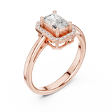 Ladies Ring DDLR-472@7 - Rose Gold - Image