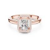 Ladies Ring DDLR-472@7 - Rose Gold - Image