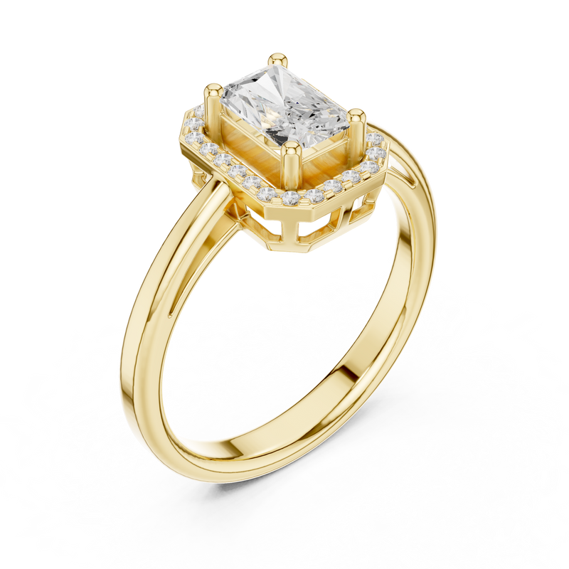 Ladies Ring DDLR-472@7 - Yellow Gold - Image