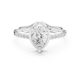 Ladies Ring DDLR-473@7 - White Gold - Image