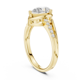 Ladies Ring DDLR-473@7 - Yellow Gold - Image