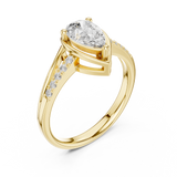 Ladies Ring DDLR-473@7 - Yellow Gold - Image