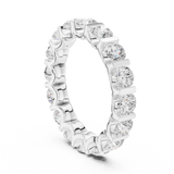 Ladies Ring DDLR-474@7 - White Gold - Image