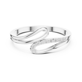 Ladies Ring DDLR-476@7 - White Gold - Image