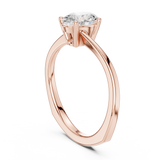 Ladies Ring DDLR-478@7 - Rose Gold - Image