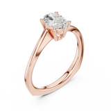 Ladies Ring DDLR-478@7 - Rose Gold - Image