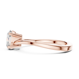 Ladies Ring DDLR-478@7 - Rose Gold - Image