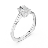 Ladies Ring DDLR-478@7 - White Gold - Image