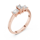 Ladies Ring DDLR-480@7 - Rose Gold - Image