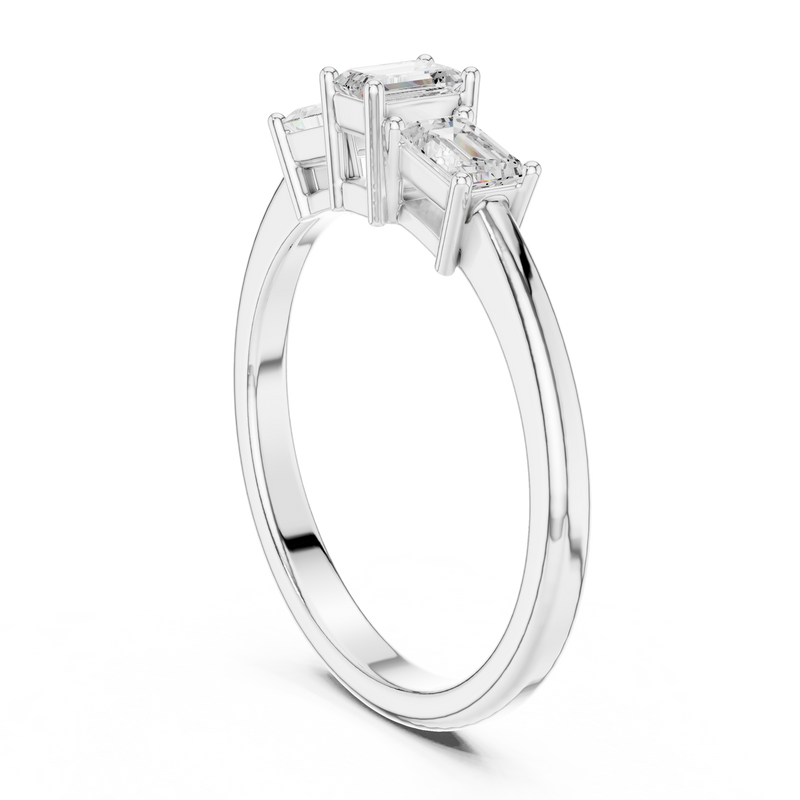 Ladies Ring DDLR-480@7 - White Gold - Image
