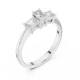 Ladies Ring DDLR-480@7 - White Gold - Image