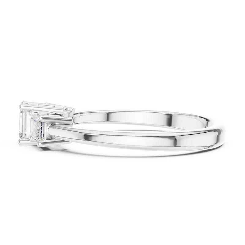 Ladies Ring DDLR-480@7 - White Gold - Image