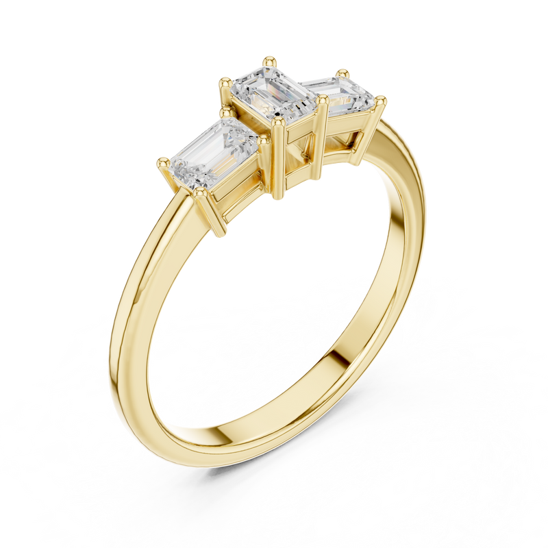 Ladies Ring DDLR-480@7 - Yellow Gold - Image