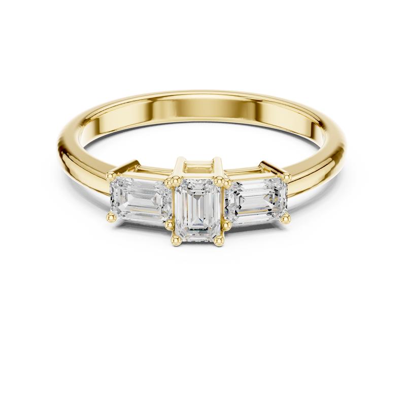 Ladies Ring DDLR-480@7 - Yellow Gold - Image