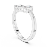 Ladies Ring DDLR-481@7 - White Gold - Image