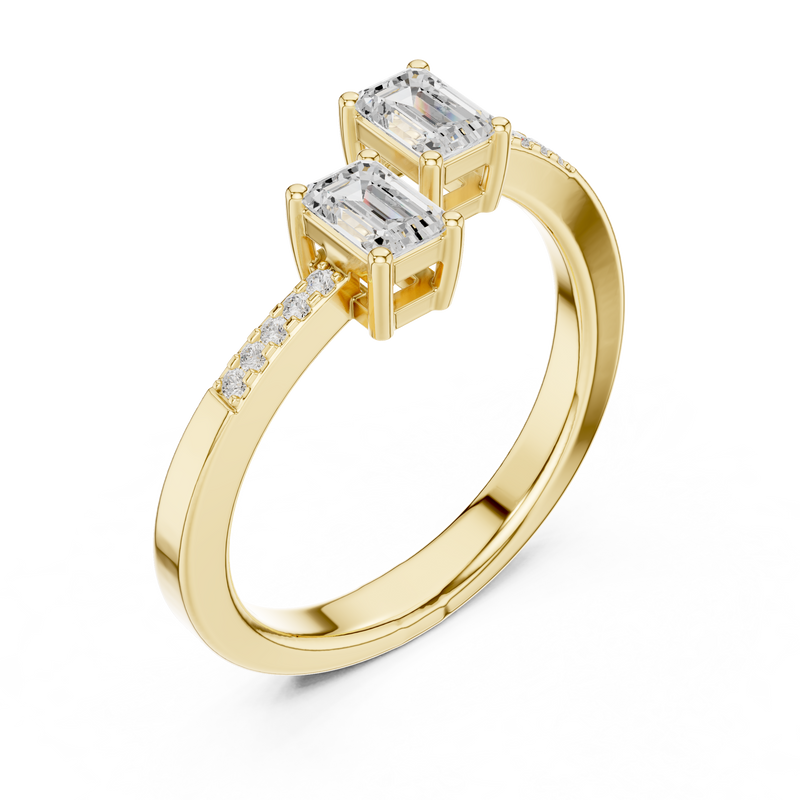 Ladies Ring DDLR-481@7 - Yellow Gold - Image