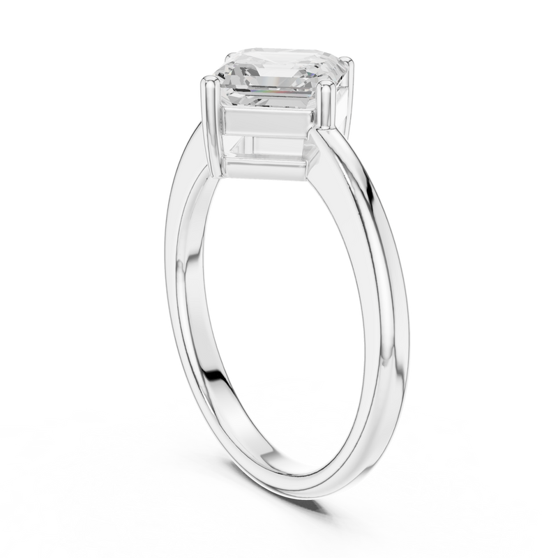 Ladies Ring DDLR-482@7 - White Gold - Image