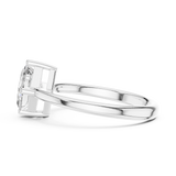 Ladies Ring DDLR-482@7 - White Gold - Image