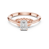 Ladies Ring DDLR-483@7 - Rose Gold - Image