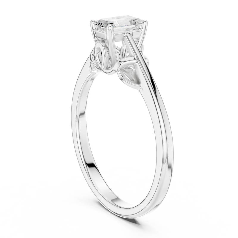 Ladies Ring DDLR-483@7 - White Gold - Image