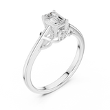 Ladies Ring DDLR-483@7 - White Gold - Image