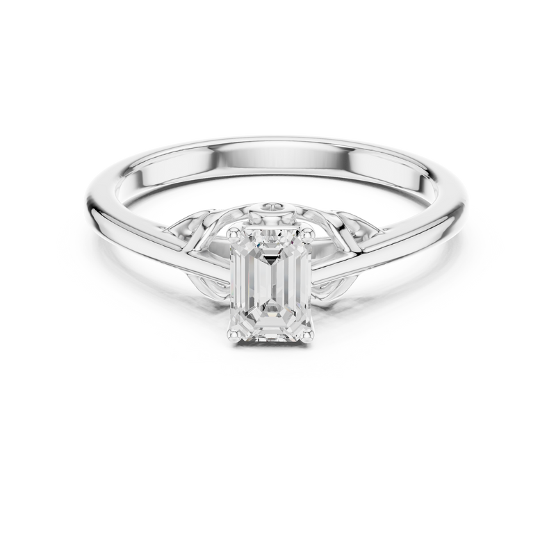Ladies Ring DDLR-483@7 - White Gold - Image