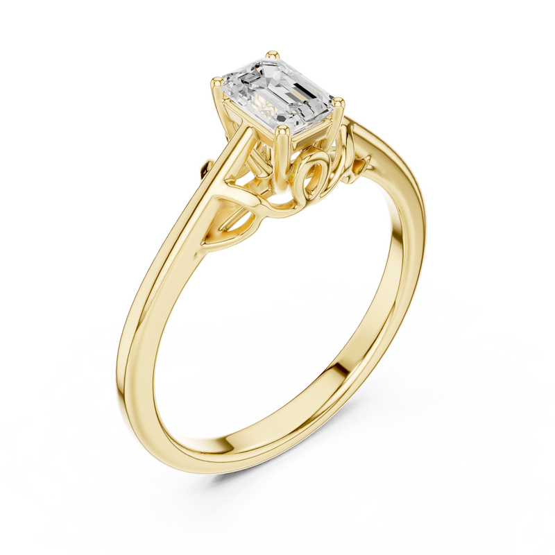 Ladies Ring DDLR-483@7 - Yellow Gold - Image