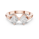 Ladies Ring DDLR-484@7 - Rose Gold - Image