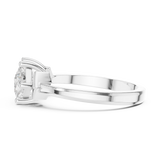 Ladies Ring DDLR-484@7 - White Gold - Image