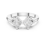Ladies Ring DDLR-484@7 - White Gold - Image