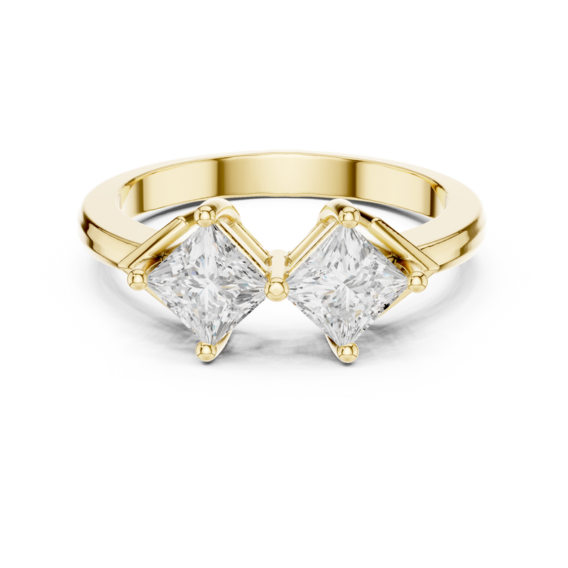 Ladies Ring DDLR-484@7 - Yellow Gold - Image