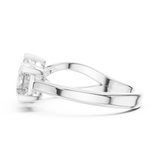 Ladies Ring DDLR-485@7 - White Gold - Image