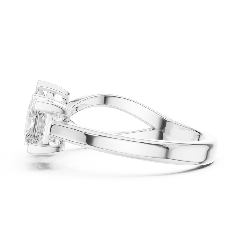 Ladies Ring DDLR-485@7 - White Gold - Image