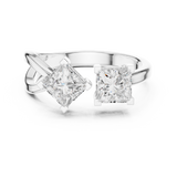 Ladies Ring DDLR-485@7 - White Gold - Image
