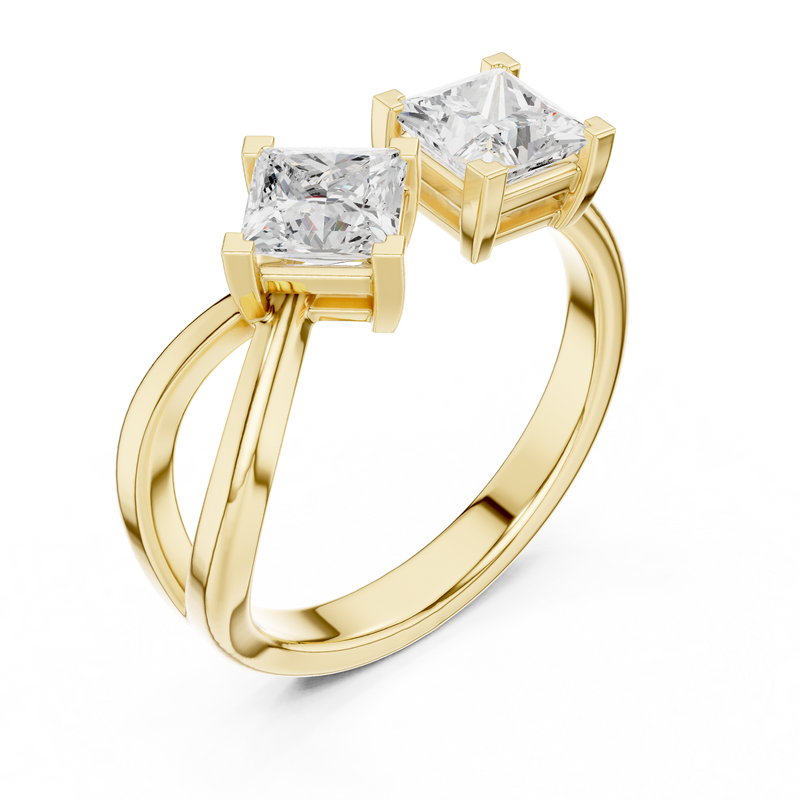 Ladies Ring DDLR-485@7 - Yellow Gold - Image