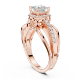 Ladies Ring DDLR-486@7 - Rose Gold - Image