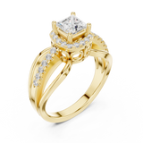 Ladies Ring DDLR-486@7 - Yellow Gold - Image